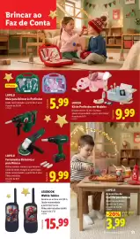 Folheto Lidl | Brinquedos de Natal Página 11: Lupilu - lupilu kit de profissões em madeira €9,99
