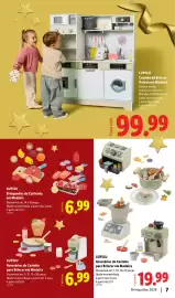 Folheto Lidl | Brinquedos de Natal Página 7: Lupilu - cozinha de pintar d'allace en madera €99,99