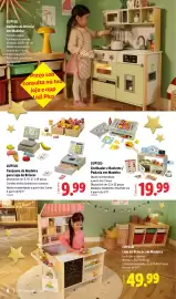 Folheto Lidl | Brinquedos de Natal Página 8: Lupilu - conjunto de madeira para loja de brincar €9,99