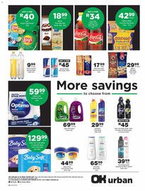 OK urban catalogue Page 4: Optimo auto washing powder €59,99, Bakers Mini Multi Packs Asstd €29,99