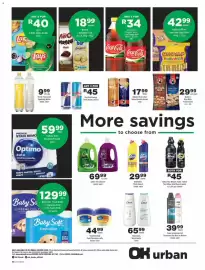 OK urban catalogue Page 4: Optimo auto washing powder €59,99, Bakers Mini Multi Packs Asstd €29,99