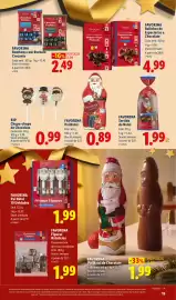 Folheto Lidl | Natal Página 15: Favorina sortido de natal €1,99, Favorina pai natal €0,89