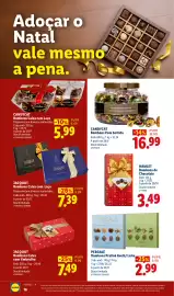 Folheto Lidl | Natal Página 16: Jacquot bombons caixa com laço €7,39, CandyCat Bombons Pote Sortido €16,99