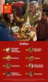 Folheto Lidl | Natal Página 2: LIDL No 1 EM QUALIDADE PREÇO SEGUNDO OS CONSUMIDORES** Entradas: Queijos Índice 03 06 &