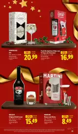 Folheto Lidl | Natal Página 23: Hendricks Gin €20,99, Baileys original irish cream €15,49