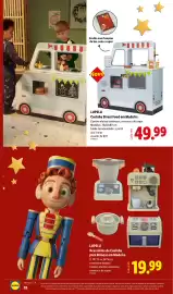 Folheto Lidl | Natal Página 28: Lupilu cozinha street food em madeira €49,99