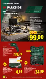 Folheto Lidl | Natal Página 34: Parkside conjunto de chave de roquete articulada €4,99