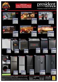 President Hyper catalogue Page 6: JVC 65" QLED SMART TV €6.999,00, JVC QLED SMART TV €4.999,00