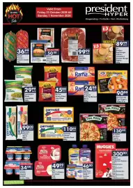 President Hyper catalogue Page 4: Eskort Viennas €50,00, McCain Skinny Fries / Slap Chips €45,00