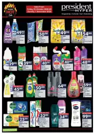 President Hyper catalogue Page 5: Handy Andy Cream Bottle €45,00, Sunlight 5in1 Hand Washing Powder €49,99