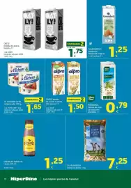 Folleto HiperDino Página 10: Nestlé - la lechera leche condensada €2,37, Alpro - bebida de avena o avena 0% azucar €2,32