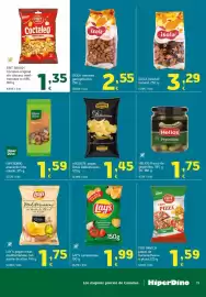 Folleto HiperDino Página 19: Frit ravich cocteleo original €1,35, HiperDino anacardo frito salado €1,59