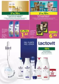 Folleto HiperDino Página 26: Llongueras advance tinte capilar distintos tonos €6,45, H&S champú Pro7 €1,62
