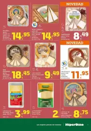 Folleto HiperDino Página 7: Castillo de holanda - queso maasdam €8,75, Campolindo - queso tierno mezcla €8,49