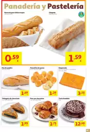 Folleto Alcampo Página 16: Miravega compango asturiano €3,99, Campofrío jamón cocido extra o braseado €1,09