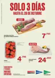 Catálogo Hipercor Página 1: FRESA €4,79, Cola de rape entera €24,95