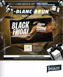 Catalogue Blanc Brun page 1: PENDANT LE BLACK FRIDAY PROFITEZ D'UN BON CADEAU DE 40€ TULISELE POUR VOS CADEAUX DE NOËL!