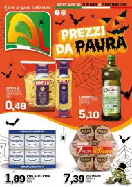 Volantino Al Discount Pagina 1: Philadelphia formaggio fresco €1,89, Divella pasta di semola formati normali €0,49