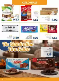 Volantino Moderna Pagina 22: KitKat Tavoletta Brownie Caramel Doppio Ciocc. Hazelnut Milk €1,52