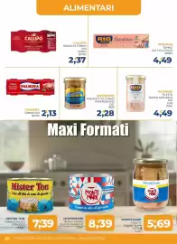 Volantino Moderna Pagina 30: Nostromo trancetti di tonno €2,28, Riomare filetto tonno naturale €4,49