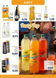 Volantino Moderna Pagina 34: Kinley tonica qater €0,73, Sant'Anna The Limone Pesca €0,71
