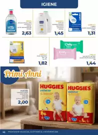 Volantino Moderna Pagina 42: Neutro Roberts Intimo Lenitivo €1,45, Nivea acqua micellare normale €2,63