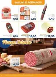 Volantino Moderna Pagina 6: San Vincenzo Spianata Piccante €10,80, Fiorucci Mortadella Bologna I.G.P. €4,89