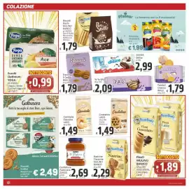 Volantino Paghi Poco Pagina 10: Confettura Pasticcera ZUEGG €2,69, Biscotti Ricchi Mulino Bianco €1,79