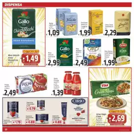 Volantino Paghi Poco Pagina 14: Riso Gallo Carnaroli €2,99, Riso Italiano Scotti Oro Classico €2,49