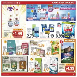 Volantino Paghi Poco Pagina 19: Sgrassatore CHANTECLAIR €1,99, Batterie Alkaline VARTA €2,19