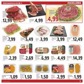 Volantino Paghi Poco Pagina 3: Cotolette di Pollo MARTINI €1,09, Tacchino Sottilissime AIA €14,39