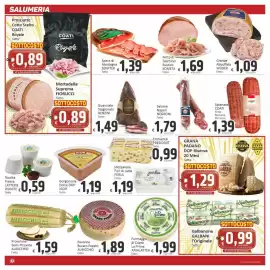 Volantino Paghi Poco Pagina 4: Formaggio di Capra La Prima AMALATTEA €1,99, Grana Padano DOP Riserva €1,29