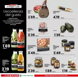 Volantino Despar Sicilia Pagina 10: Prosciutto crudo toscano l'etto €2,69, Guanciale Despar Premium €2,39