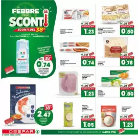 Volantino Despar Sicilia Pagina 18: Piadina IGP Despar €0,78, Pasta fresca di semola Despar €0,80