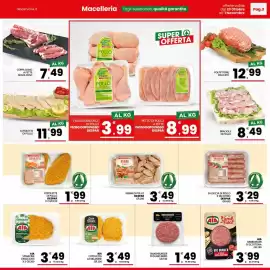 Volantino Despar Sicilia Pagina 3: Braciole di pollo €8,49, Coppa suino a fette senza osso €7,49