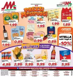 Volantino MA Supermercati Pagina 16: Peroni birra €0,89, Mulino Bianco cornetti cacao albicocca €1,99