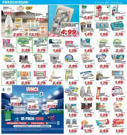 Volantino MA Supermercati Pagina 7: Trevalli latte UHT alta digeribilità €0,89, President Brie €2,49