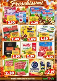 Volantino MercADone Pagina 15: Aia AeQuilibrium Prosciutto Crudo €2,59, Nesquik dessert €1,69