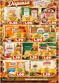 Volantino MercADone Pagina 19: Delverde pane grattugiato €1,29, Delverde crostino dorato €1,69