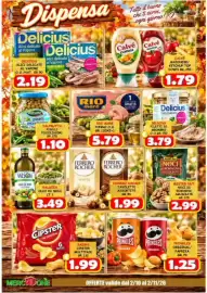 Volantino MercADone Pagina 20: Rio mare Tonno all'olio di Oliva €5,79, Pringles Original/Paprika €1,25