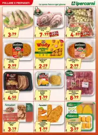 Volantino Ipercarni Pagina 4: Chicken crunchy burger Aia €2,99, Rollini di pollo PrestoPronto €7,99