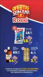 Folheto Rossi Supermercado semana 43 Página 1