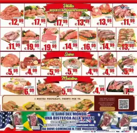 Volantino Pewex Pagina 5: Spuntature suino €5,99, Petto alla fornara vitella €13,99