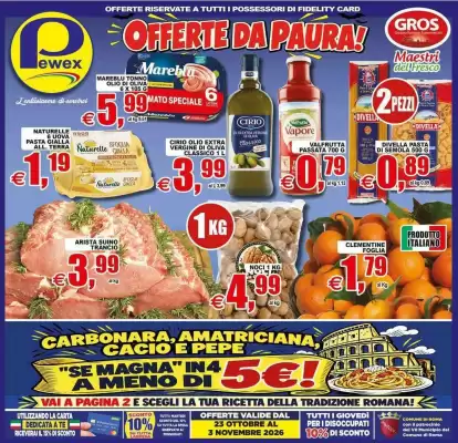 Pewex (valido fino al 3-11)