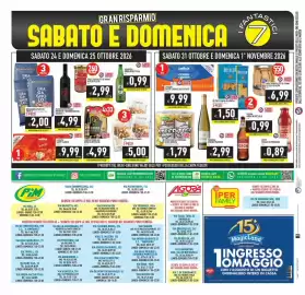 Volantino Pim Supermercati Pagina 24: Heineken birra in bottiglia €0,99, Ceres strong ale birra in bottiglia €4,99