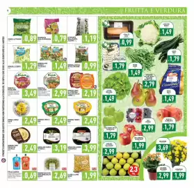 Volantino Pim Supermercati Pagina 9: Bonduelle iceberg €1,29, Dimmidisi Pure Fresco con Selenella €2,49