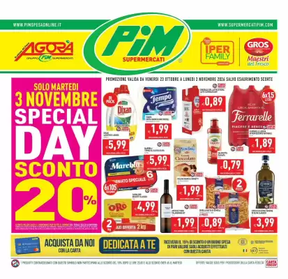 Pim (valido fino al 3-11)