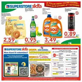 Volantino Sidis | superstore Pagina 20: Sole liquido 3 in 1 €3,49, Passata di Pomodoro Garofalo €0,89