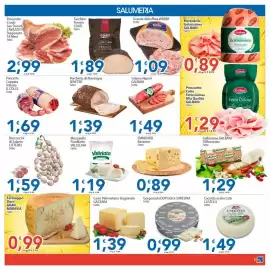 Volantino Sidis | superstore Pagina 5: Prosciutto Crudo San Daniele CAVAZZUTI €2,99, Salame Napoli Galbani €1,49