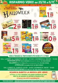 Volantino Jero Market Pagina 12: Oro Ciok varie tipi €1,99, Socado praline ripiene e ricoperte vari tipi €0,99